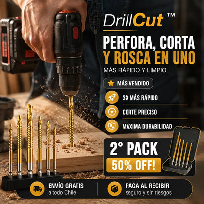 DrillCut™ – Deja de cambiar brocas: una herramienta para todo material