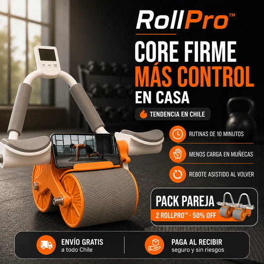 RollPro™ | Entrena el core sin lesionarte gracias al soporte acolchado