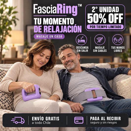 FasciaRing™ – Masajeador abdominal 3 en 1 que trabaja mientras tú descansas