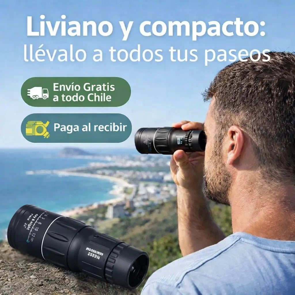 Monocular VistaPro Zoom® - Acerca paisajes y detalles lejanos en segundos