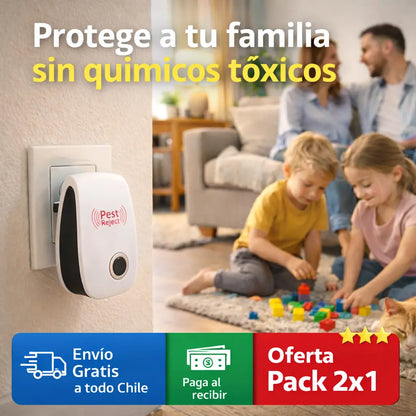 Repelente SafeHome Pro - Protege a tu familia de plagas sin químicos tóxicos