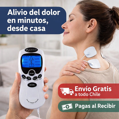 Electro Estimulador PainRelief Pro - Alivia dolor y tensión muscular en minutos desde casa