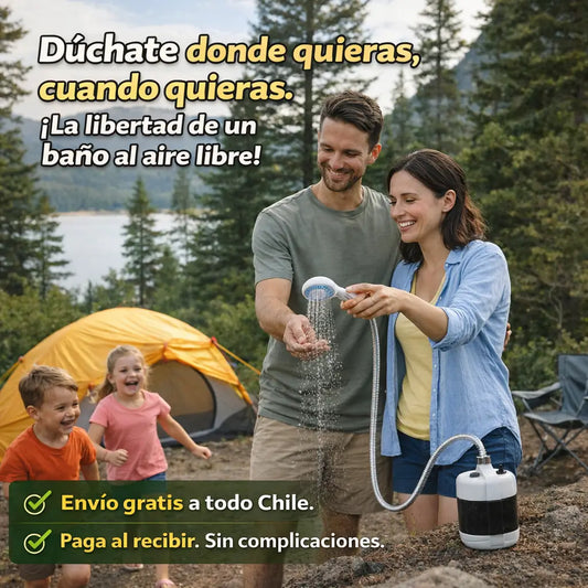DuchaFlex: ¡Tu Ducha Portátil Te Espera! 🚿 Lleva Comodidad a Donde Vayas!