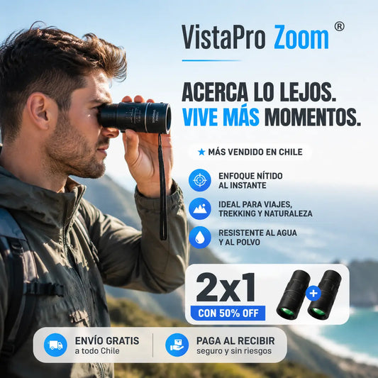 VistaPro Zoom® | Acerca paisajes y detalles lejanos en segundos