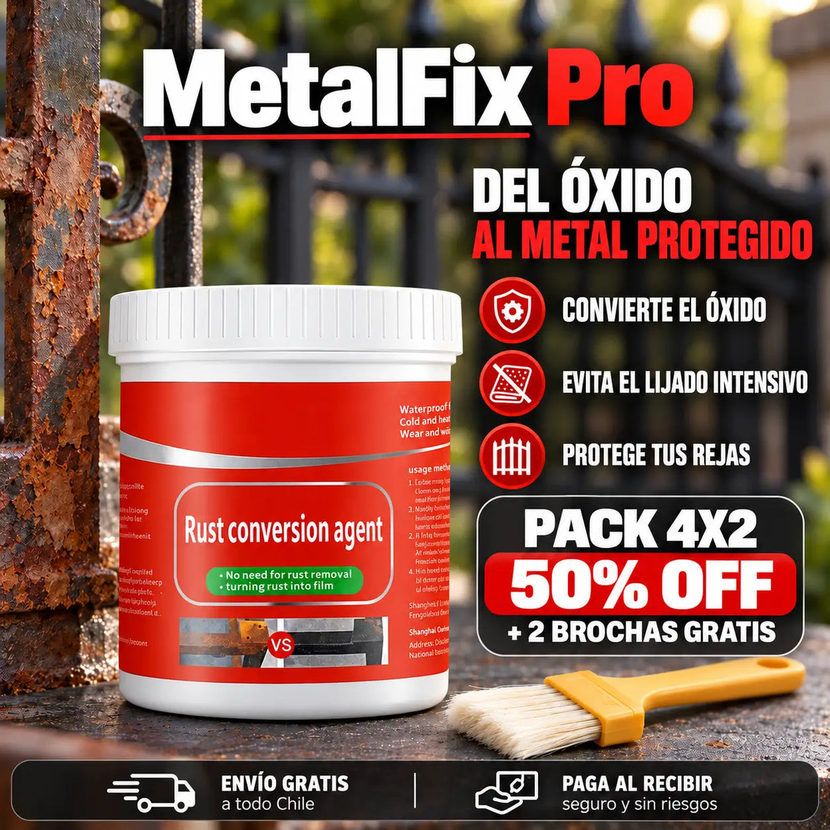 MetalFix Pro – Tus rejas oxidadas restauradas en minutos, sin esfuerzo