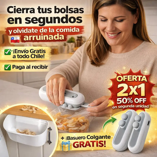 Sellador FreshSeal Pro – Sellá tus bolsas en segundos y mantené tu comida fresca por más tiempo