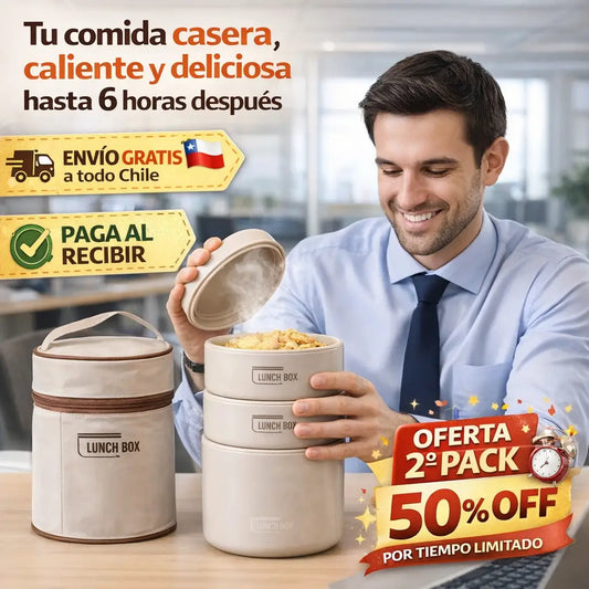Loncheras ThermoLunch Pro - Comida Caliente Hasta 6 Horas Sin Microondas