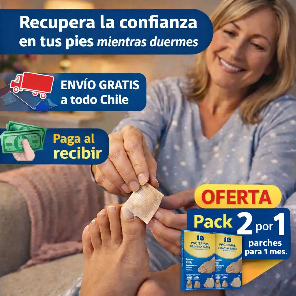 Parches NailRevive™ - Recupera uñas saludables mientras duermes