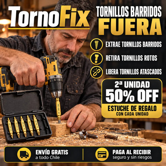 TornoFix – Nunca más pierdas un proyecto por un tornillo roto