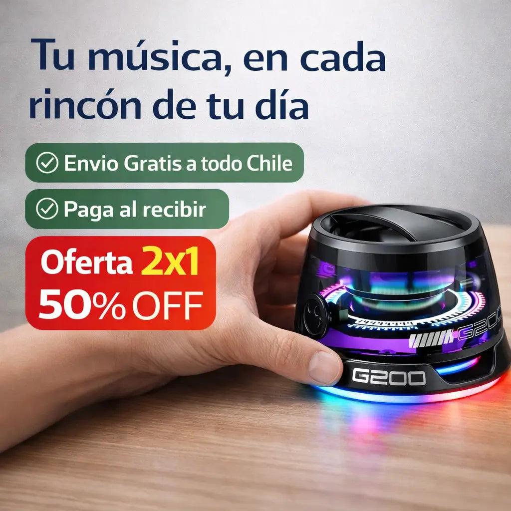 Parlante SoundClip - Tu música, donde tú digas