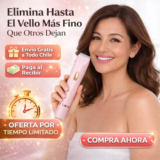 Rasuradora LumiSmooth - Elimina el Vello Invisible Que Deja Sombras