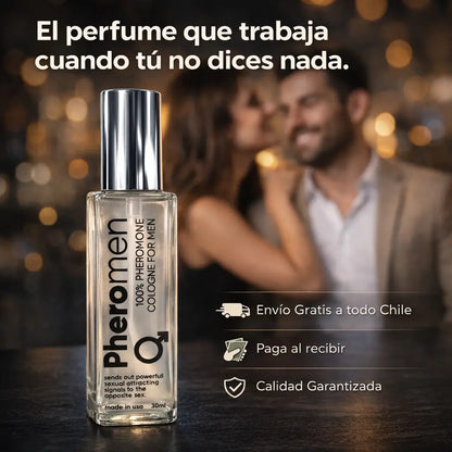 Fragancia PheroMen™ — "El perfume que trabaja cuando tú no dices nada"