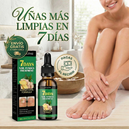 Serum Para Hongos - Uñas con mejor aspecto en 7 días con uso diario 100% NATURAL