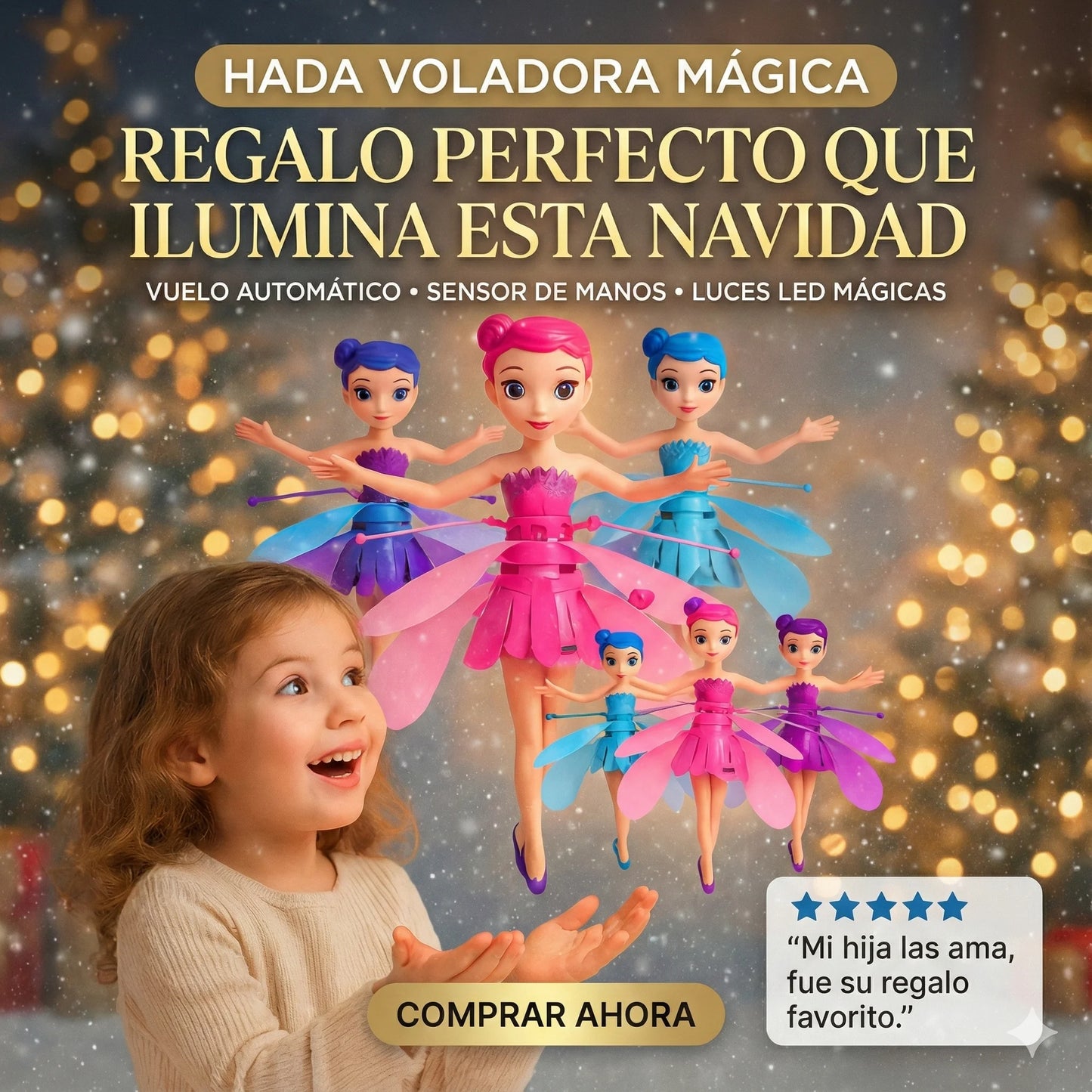 Hada Voladora Mágica™ - Vuela sola con tus manos