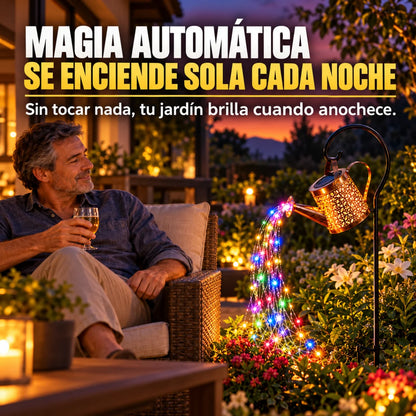 LumiRiego Pro – Tu jardin aburrido se transforma con esta regadera solar