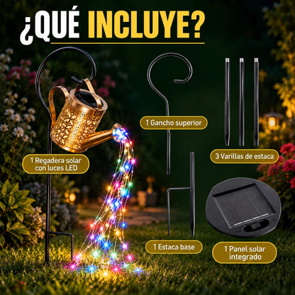 LumiRiego Pro – Tu jardin aburrido se transforma con esta regadera solar