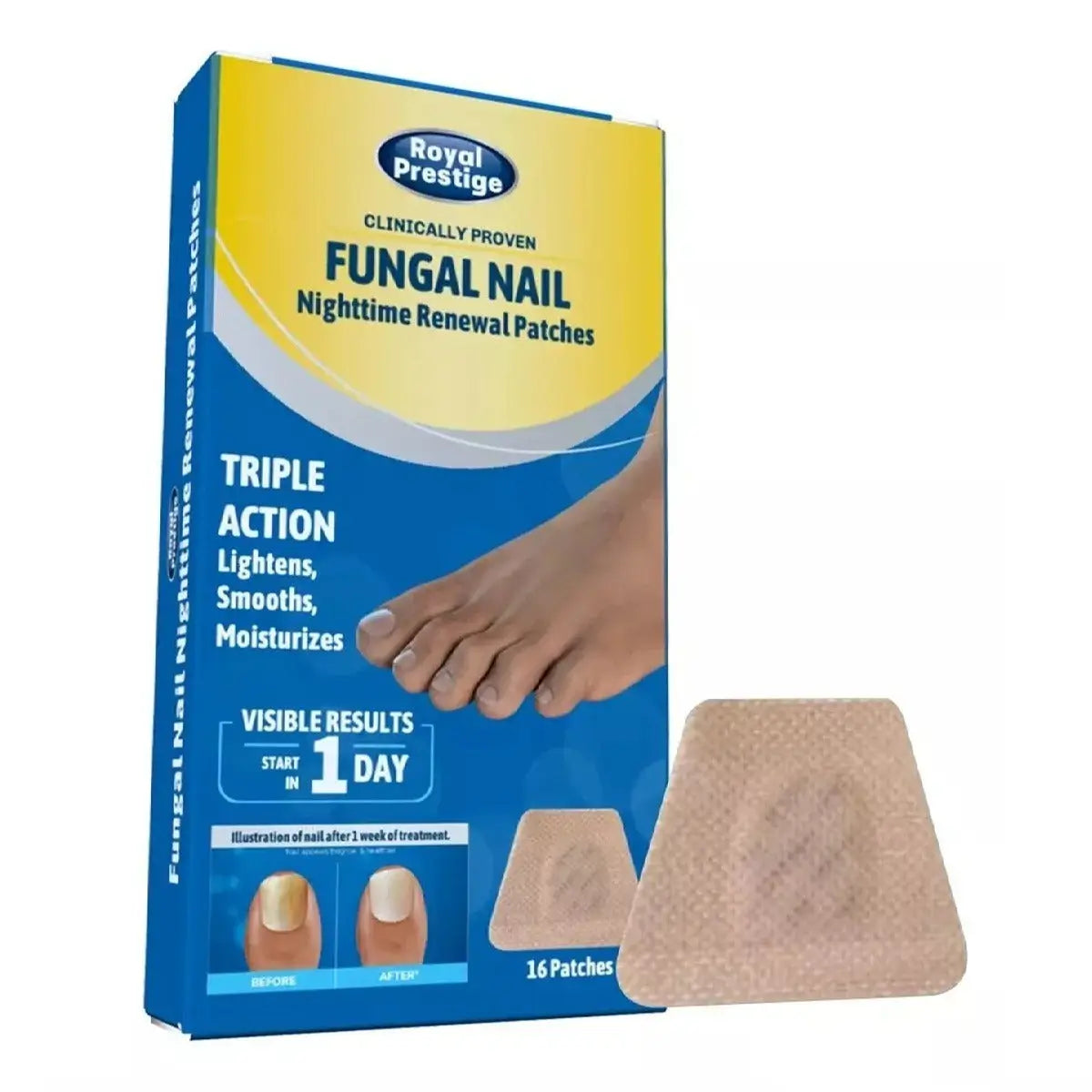 Parches NailRevive™ - Recupera uñas saludables mientras duermes